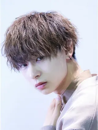 カラー パーマ メンズ 外国人風カラー職人 レオのヘアスタイル