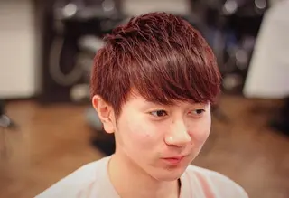 ショート カラー メンズ 前田賢生 ご新規様はNGのヘアスタイル
