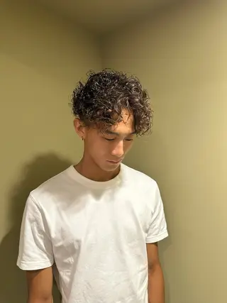 パーマ メンズ パーマ/メンズ/ iroha🪼のヘアスタイル