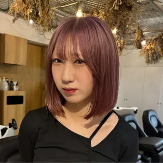 カラー 🎀ブリーチカラー/ Kano🎀のヘアスタイル