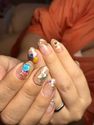 ネイル nail salon ily 武蔵新城のネイルデザイン