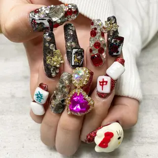 ネイル Rire_eye+beauty_nail所属・Rire_ nail_yukiのネイルデザイン