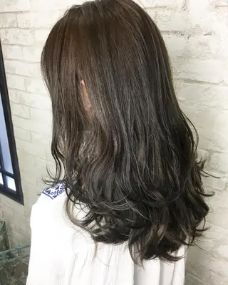 ロング カラー boutique misakiのヘアスタイル