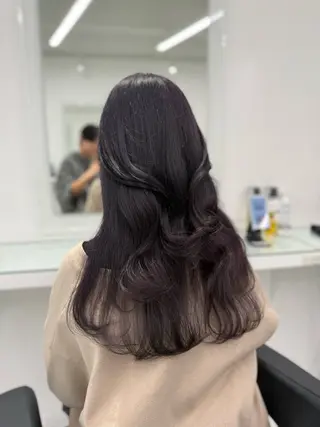 カラー ブリーチなし透明感 💗RYOTAのヘアスタイル
