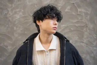 ショート パーマ メンズ JINKIメンズ特化 メンズカットパーマのヘアスタイル