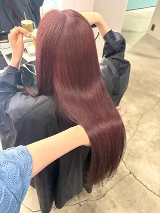 カラー Haru/ブリーチ /レイヤーカットのヘアスタイル