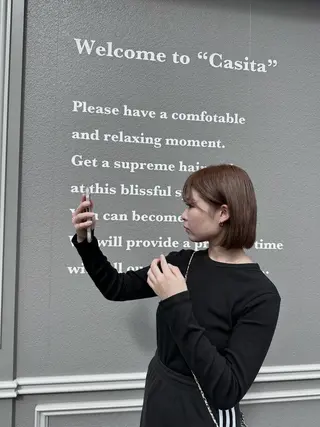 ショート カラー 美容casita カシータ所属・Nagumo Mizukiのヘアスタイル