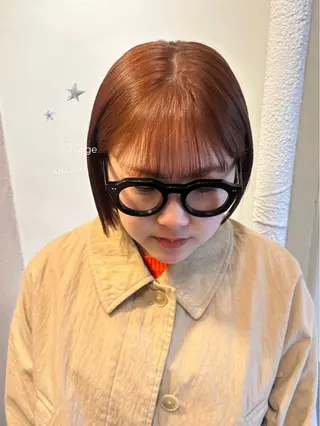 ショート カラー 暖色カラー/レイヤー 🌙 オノユリカのヘアスタイル