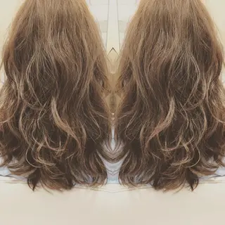 ロング カラー SHO担当髪質改善 東加古川アーティブのヘアスタイル