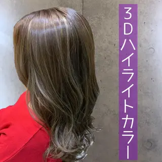 セミロング カラー 髪質改善/縮毛矯正 ツヤ髪🩷さつきのヘアスタイル