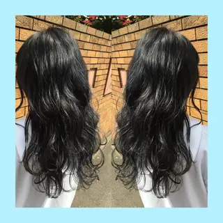 ロング カラー ✨ブリーチなしカラー ×髪質改善✨松村 潤のヘアスタイル