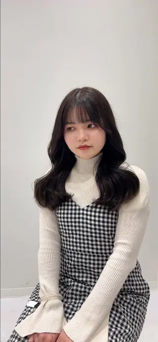 ロング カラー MAEUL NAGOYA所属・⛓韓国IDOLヘア 🥀🖤/あいりのヘアスタイル