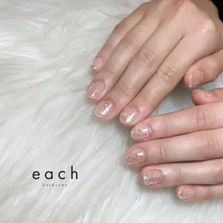 ネイル 𝒆𝒂𝒄𝒉 kanako 🕊のネイルデザイン