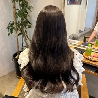 ロング 🦋⭐ブリーチカラー 今塚裕夏🌙💙のヘアスタイル