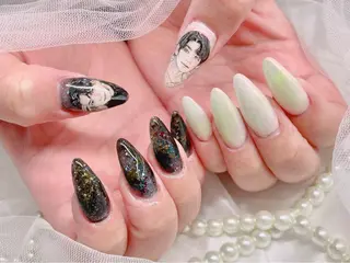 ネイル ゆりか ジョアアンジェ福島のネイルデザイン