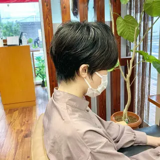 ショート 大人女子ショート 髪質改善山口耕祐のヘアスタイル