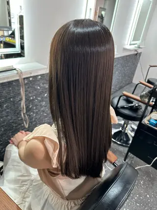 ロング パーマ 髪質改善⭐️縮毛矯正 吉祥寺⭐️Rinaのヘアスタイル