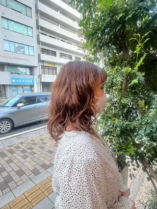 ロング パーマ hairdo千葉店 カワサキ　マナのヘアスタイル