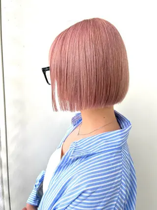 ショート カラー Zina博多筑紫口_ aikaのヘアスタイル