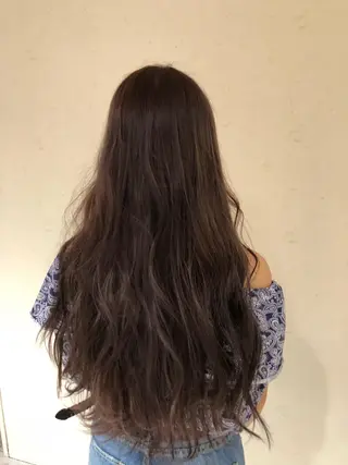 ロング 小島嵩人 縮毛矯正 髪質改善のヘアスタイル