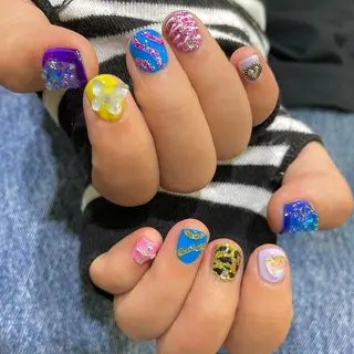 ネイル 【 ネイリスト&アイ リスト】キヨカのネイルデザイン