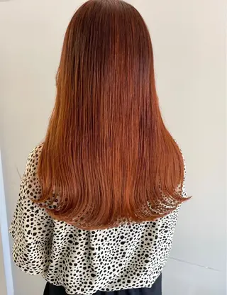 カラー カットモデル 山中 遥のヘアスタイル