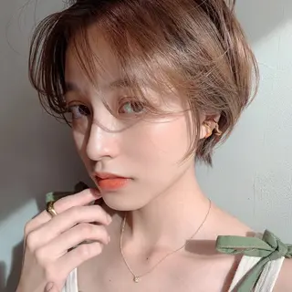 ショート BIANCO北堀江 AKANEのヘアスタイル