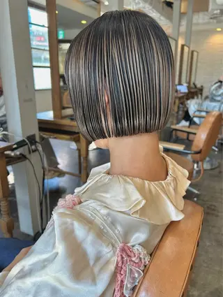 ショート カラー 西原 大智のヘアスタイル