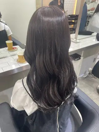 ロング カラー TENSHO ハイトーンレイヤーのヘアスタイル
