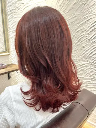 ミディアム 🧡透明感/艶髪🧡 正木 亨🍊のヘアスタイル