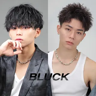 ショート パーマ メンズ 渋谷駅から徒歩1分 BLUCKメンズヘアのヘアスタイル