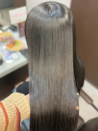 ロング カラー 韓国×髪質改善カラー 💎hinaのヘアスタイル