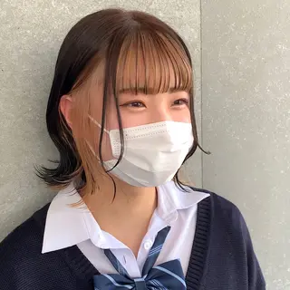 ショート カラー 韓国ヘア/艶カラー /田中悠佑のヘアスタイル