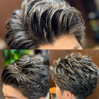 メンズ HAIR MODE  KIKUHI「ヘアモードキクチ」神田店所属・💈【理容室】夜受付 上坂　一宏のヘアスタイル
