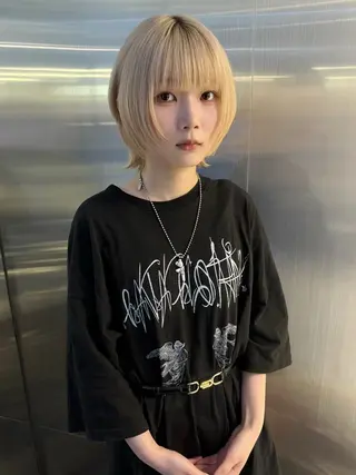 ショート 🐺立川のウルフ屋 さん🐺おかみ🐺のヘアスタイル