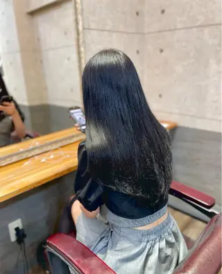 カラー αito新宿 カットモデル募集のヘアスタイル