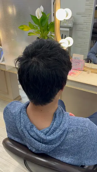 メンズ KEEN.渋沢/ 横溝小夏のヘアスタイル