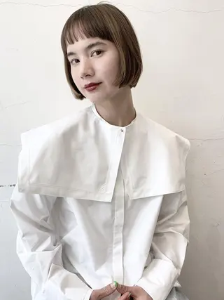 ショート ダブルカラー/ -KOKO-本八幡のヘアスタイル