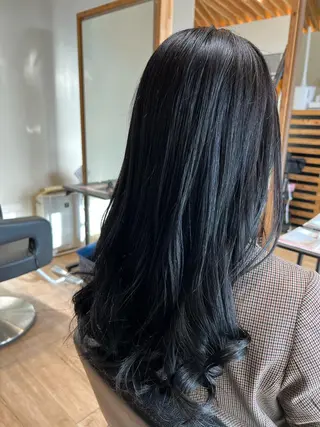 ロング カラー 関口 友行のヘアスタイル