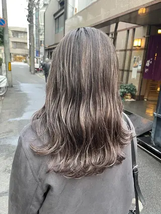 ロング カラー Reb_keiji 👑小倉圭司のヘアスタイル