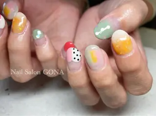 ネイル ネイルサロン& スクールGONAのネイルデザイン