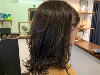 ミディアム カラー LEB所属・下河 宗太のヘアスタイル