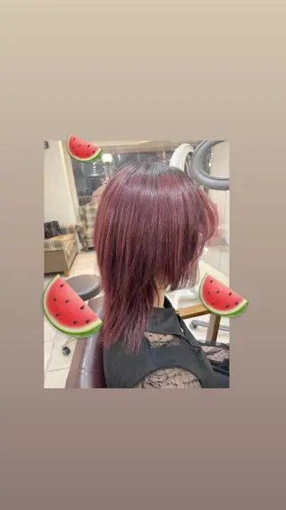 ショート カラー ヘアアレンジ 派手髪特化🫶 RYUSEI🐈‍⬛のヘアスタイル