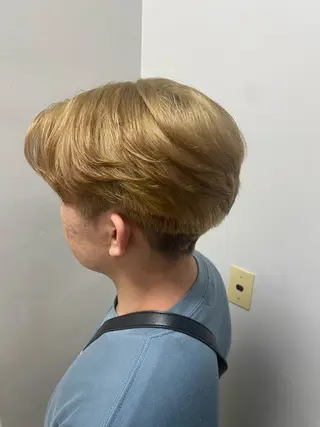 メンズ 🤍ベージュ/透明感 韓国ヘア/まりん🤍のヘアスタイル