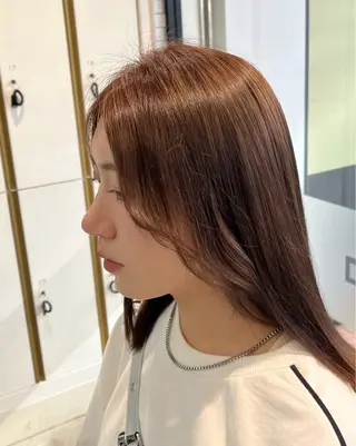 暖色カラー/ レイヤーカット/麻咲のヘアスタイル