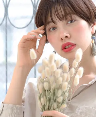 ショート カラー 🍊千葉 未来🍊店長のヘアスタイル