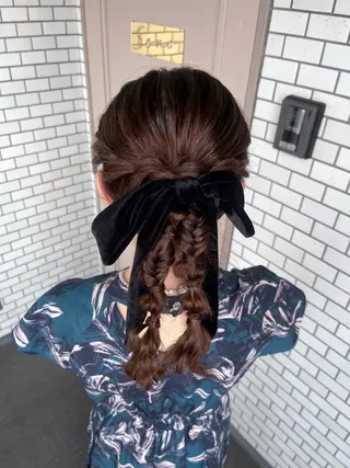 ヘアアレンジ 推し活＊イベントヘア 💕ゆり🐈🐾のヘアスタイル