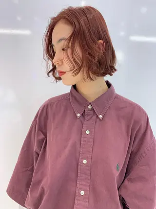 ミディアム カラー share salon JAM 吉祥寺所属・レイヤー/ブリーチ HIKARU ♡のヘアスタイル