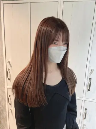 セミロング カラー ［パサつき改善］＊ 髪質改善ケアサロン＊のヘアスタイル