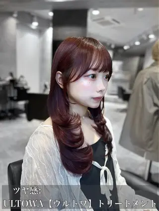 ロング カラー 🏅韓国ヘア/新宿/ レイヤー/KSukeのヘアスタイル